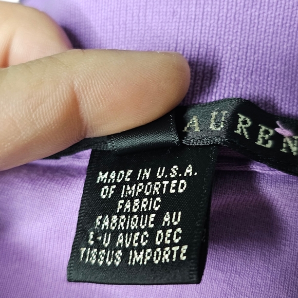 Ralph Lauren Purple Short Sleeve Polo - Picture 5 of 7